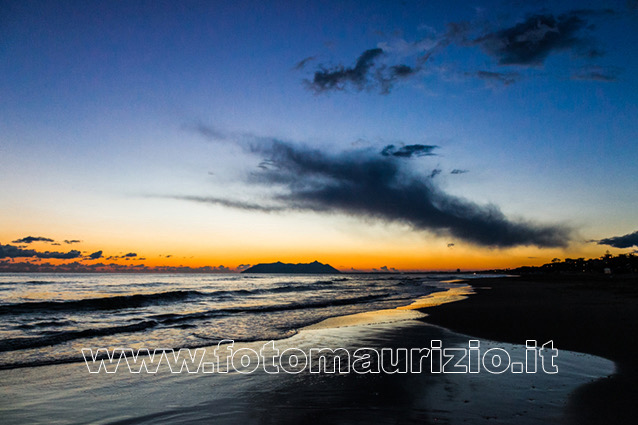 fotomaurizio tramonto sul Circeo